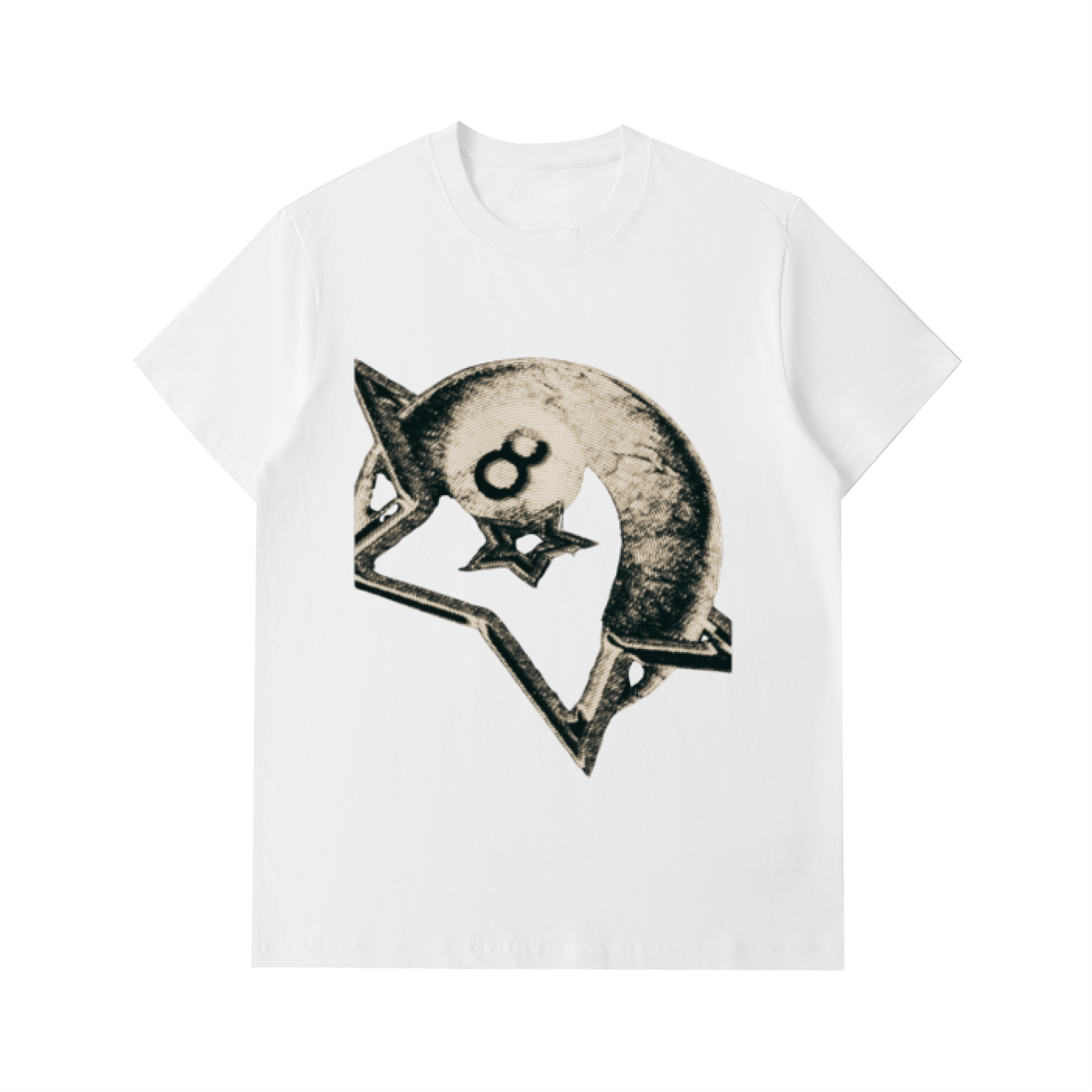 8 BALL OVERSIZED HEAVYWEIGHT TEE