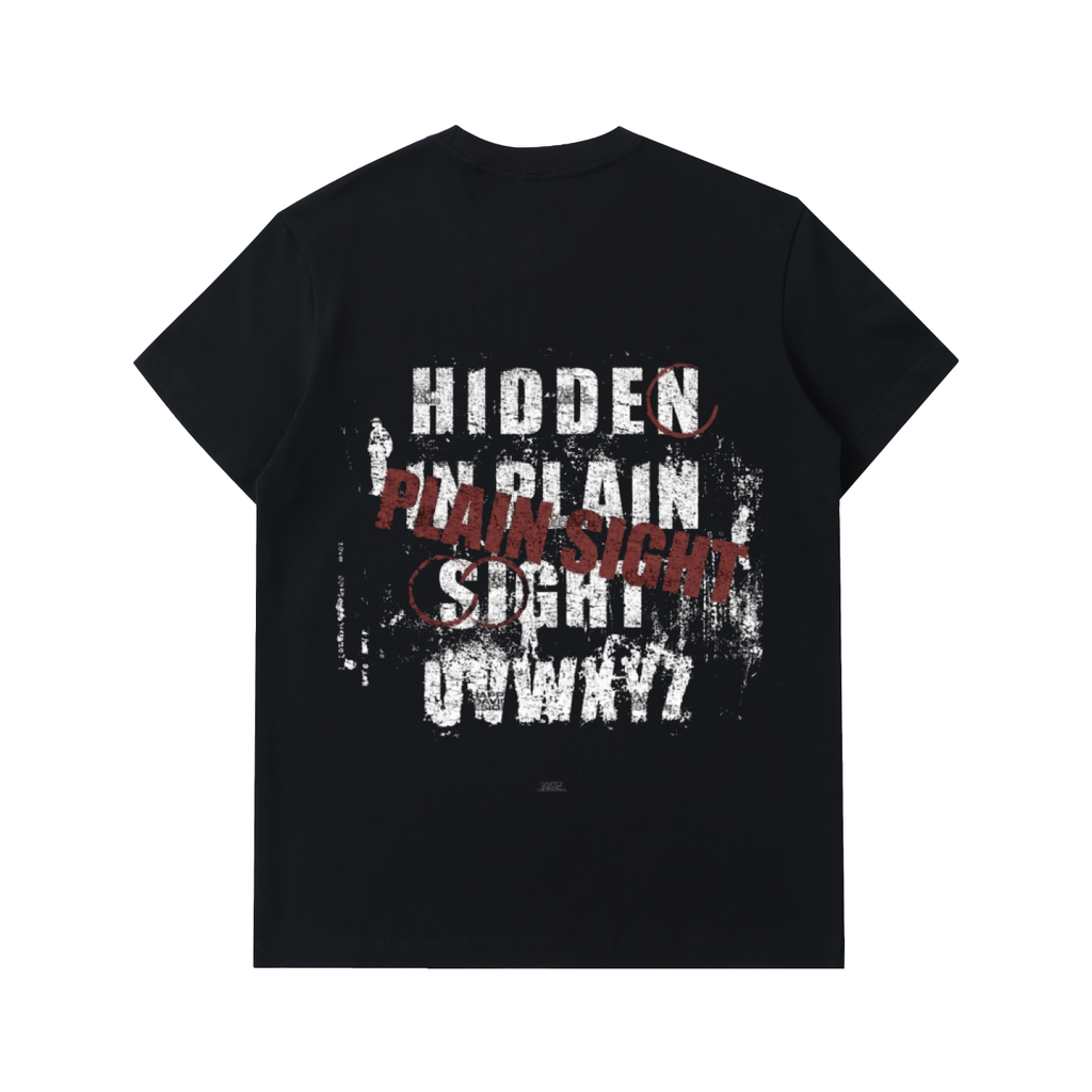HIDDEN IN DISTRESS OVERSIZED HEAVYWEIGHT TEE
